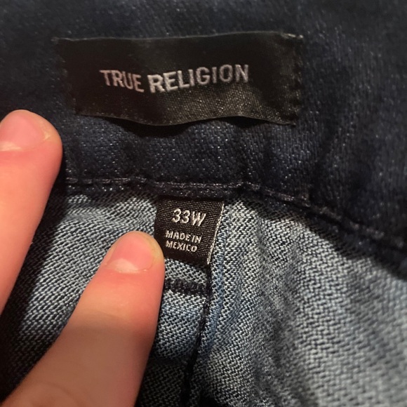 True Religion Blue Liberty Jeans Pattern Vintage with tags - Picture 8 of 8